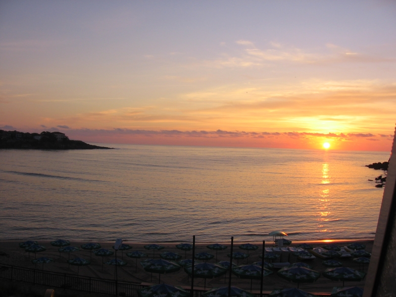 sunrise view from the conference center made by M. Mascagni